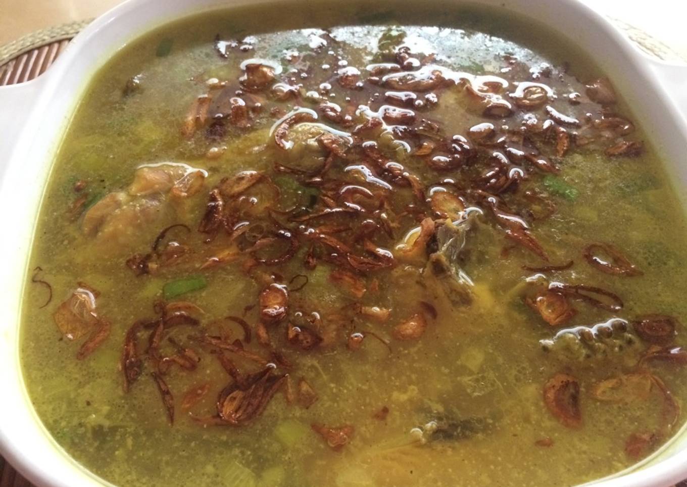 Soto ayam ala abang-abang