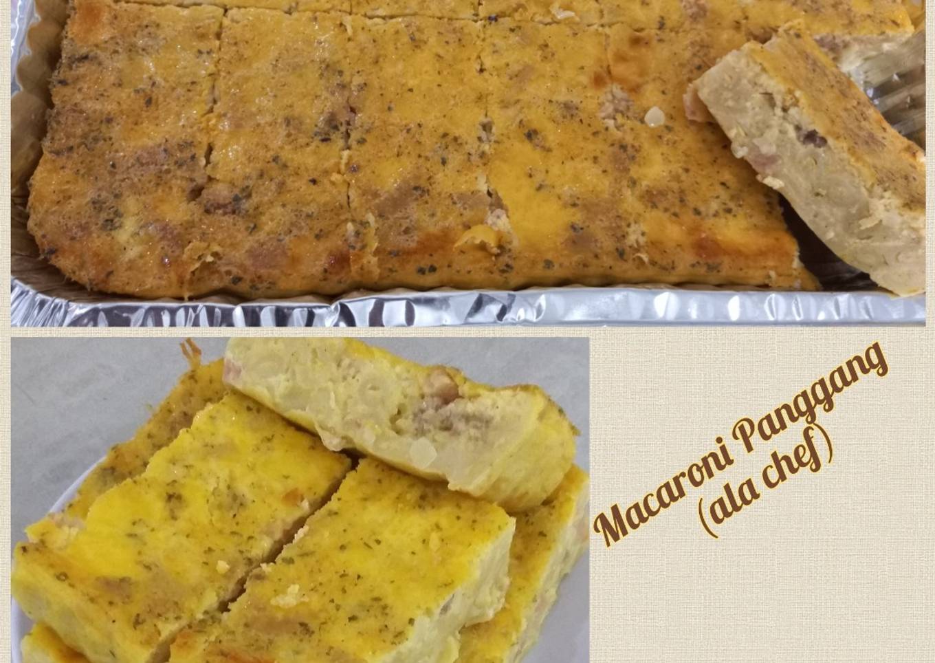 Macaroni Panggang (ala chef)