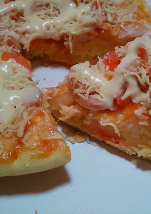 Foto resep Pizza Simple tanpa oven