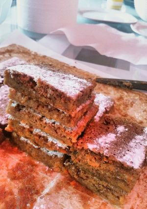 A picture of Carrot Cake (makes 1 sheet).