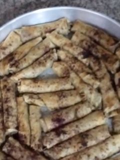 صورة لوصفة رولات مسخن الدجاج