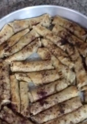 صورة لوصفة رولات مسخن الدجاج