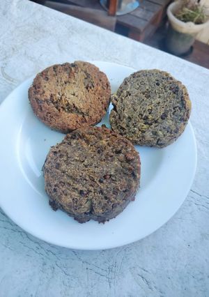 Una foto de Hamburguesas vegetarianas de garbanzos y lentejas