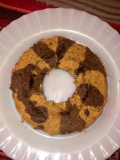 Una foto de Torta Marmolada con banana y avena