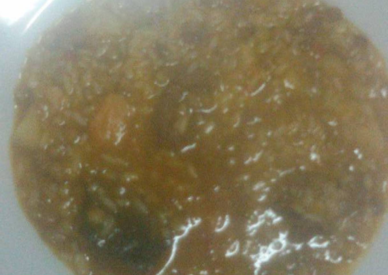 Guisito de lentejas