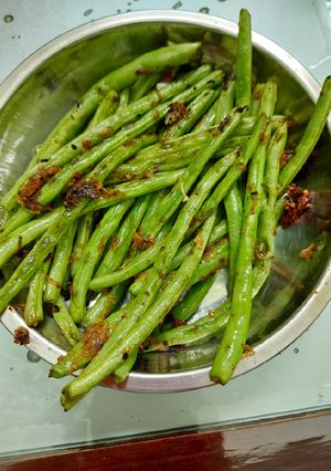 Foto resep Buncis panggang teflon