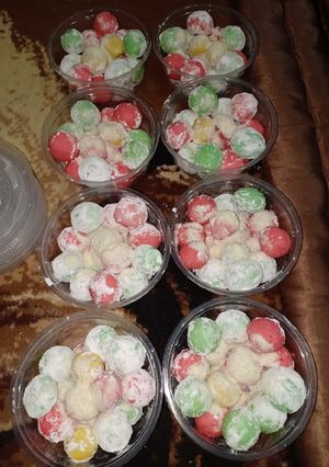 Foto resep Bola bola susu cantik