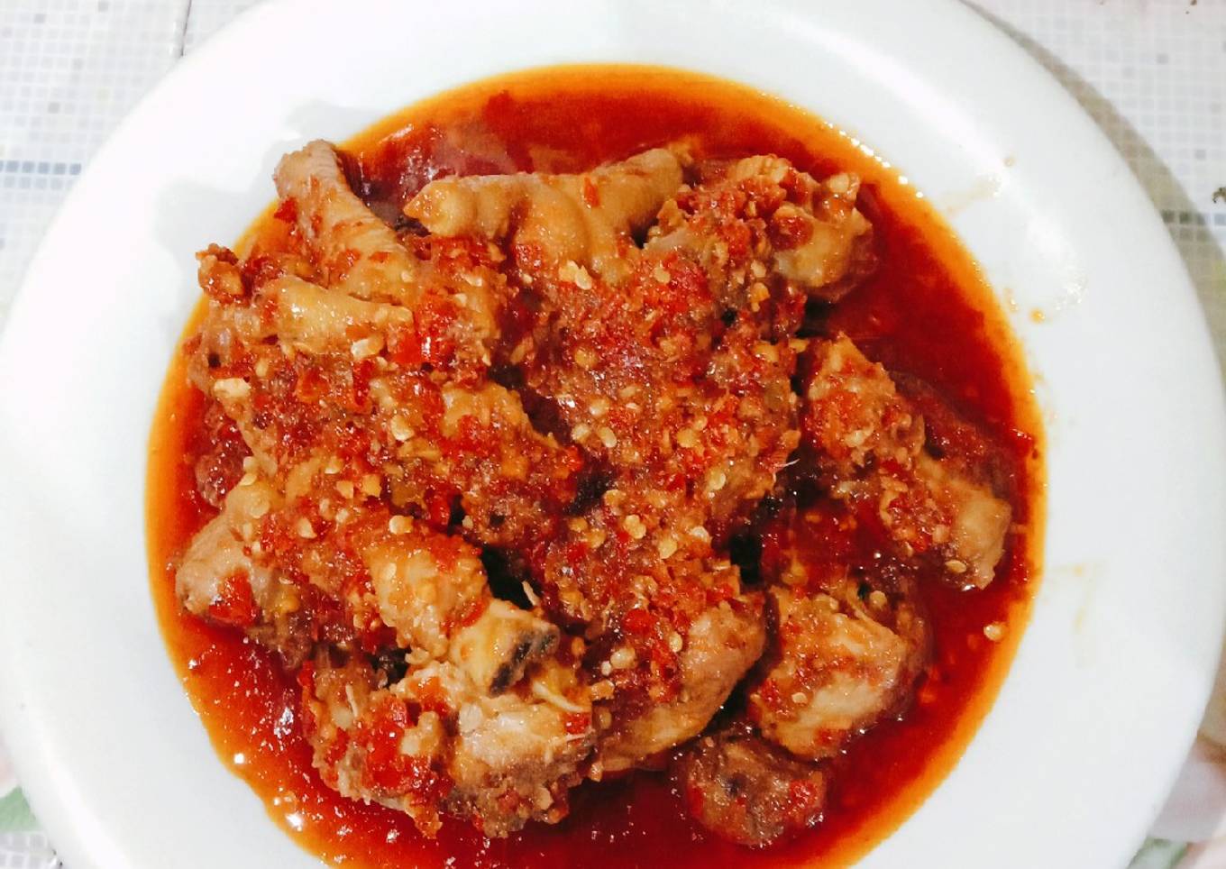 Ceker pedas dower