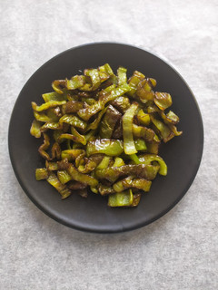 Una foto de Pimientos verdes fritos