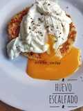 Huevo escalfado
