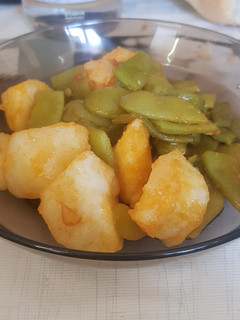 Una foto de Alubias verdes con patatas