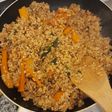 Arroz yamaní con carne de soja