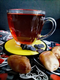 عکسی از دستور چای لبو یا دمنوش لبو