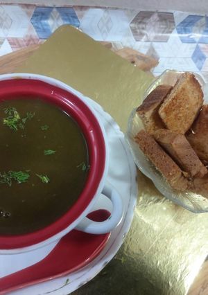 A picture of Beetroot soup.