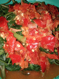 Foto resep 82. Rujak Kangkung / Sambel Asem / Brambang Asem