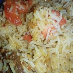 A picture of Nuggets baryani.