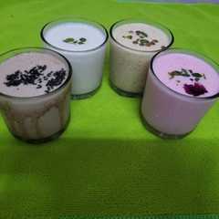 Four Flavoured Lassi (No Sugar)-レシピのメイン写真