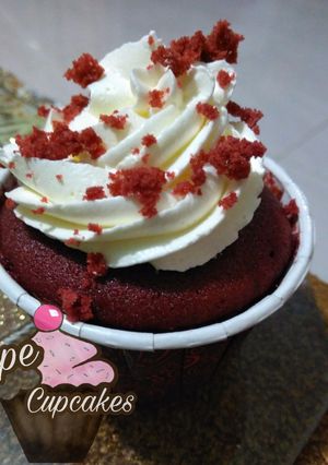 Foto resep Cupcake Red Velvet Ekonomis
