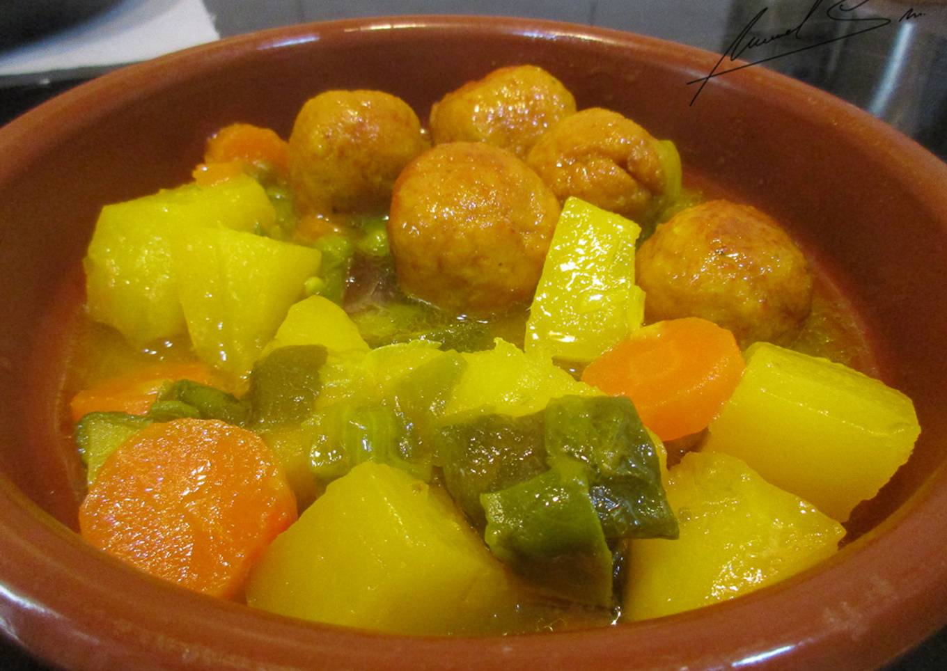 Albóndigas de pollo al estilo Cordobés