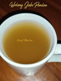 Foto resep Wedang Jahe Pandan