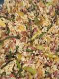 Arroz frito con trigueros y ajetes