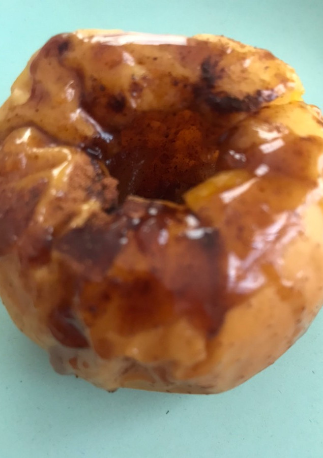 Una foto de Manzana asada