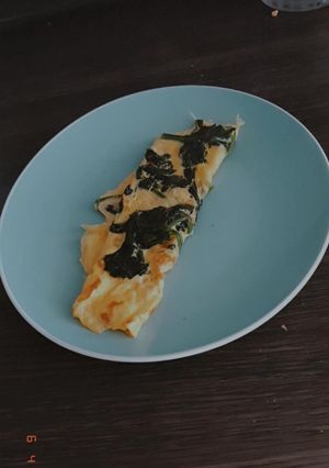 Una foto de Panqueque de espinacas 🤤👌🏼✨ (receta express)