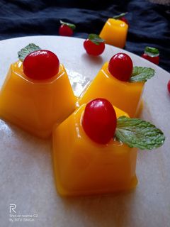 मैंगो जेली (mango jelly recipe in Hindi) रेसिपी मुख्य फोटो