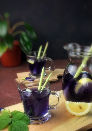 Foto resep Wedang Serai Kembang Telang