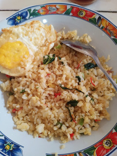 Foto resep Nasi goreng putih saus kecap