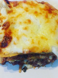 Una foto de Lasaña de verduras y carne picada
