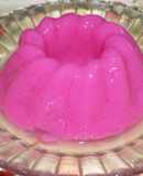Gelatina con yogur
