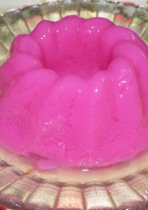 Una foto de Gelatina con yogur