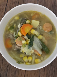 Foto resep Sup Ayam Sosis Jagung Juara👌🏻 mudah dan nikmat