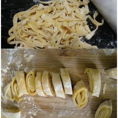 Homemade pastaaa A picture of Homemade pastaaa.