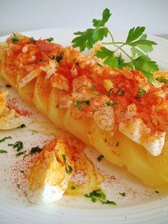 Una foto de Patatas con bacalao a la gallega
