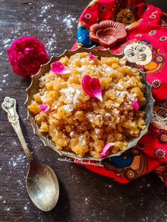 લાપસી (કંસાર) રેસીપી મુખ્ય ફોટો