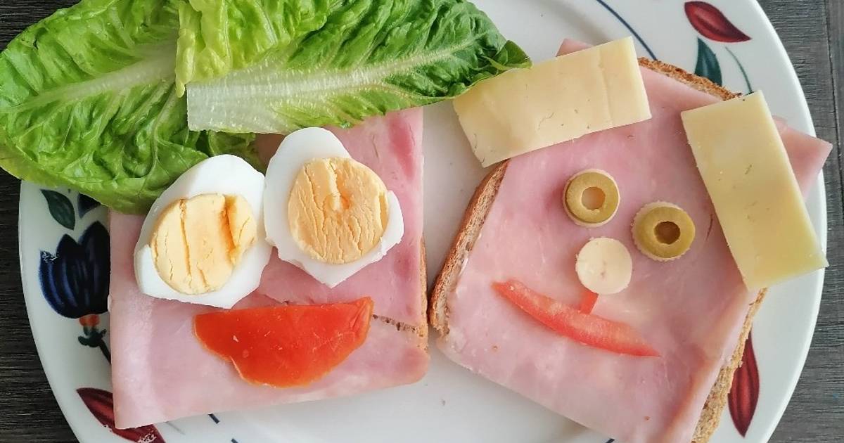 Receta De Sandwich De Jamon Y Queso Para Niños