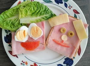 Una foto de Sándwiches divertidos para niños 🥳✨
