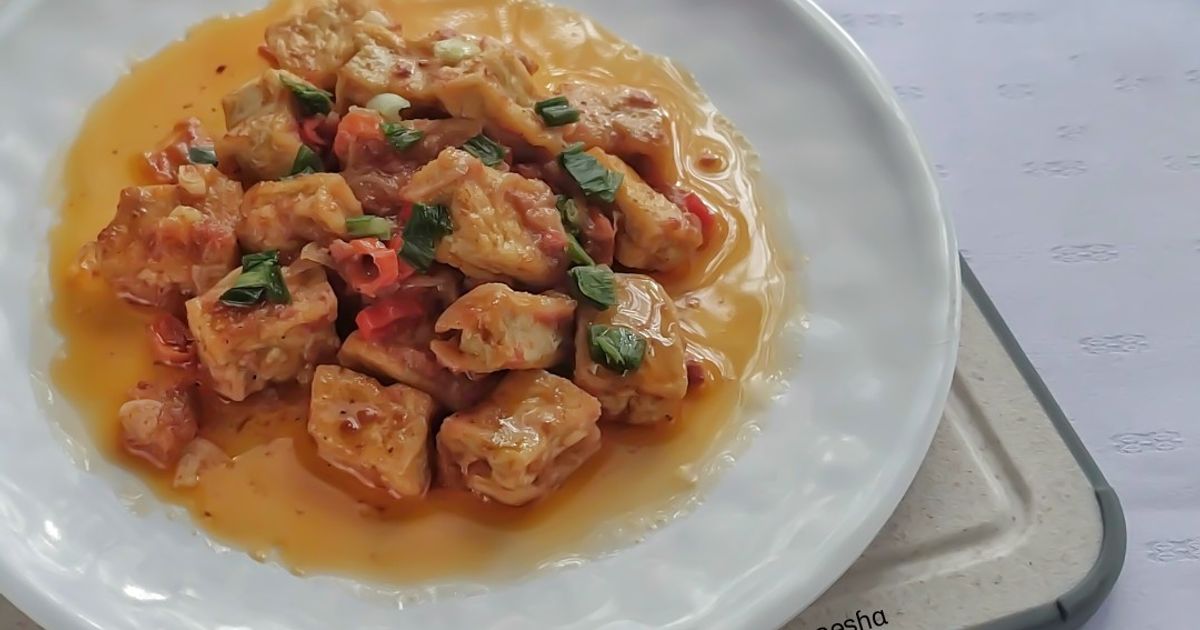 549.Tahu Kornet Masak Saos