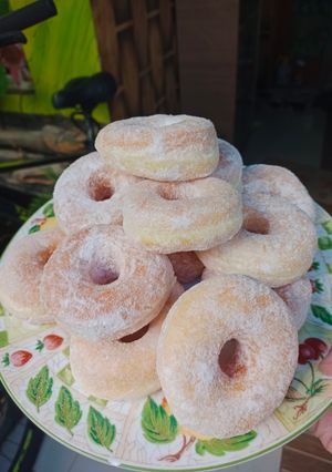 Foto resep Donat empuk tanpa mikser