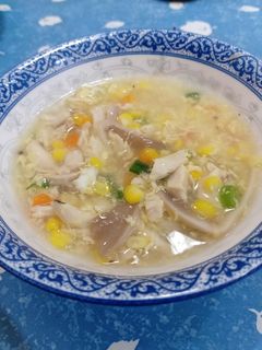 Foto resep Sup ayam jamur dan jagung manis