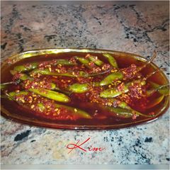 A picture of Curried Chillies.