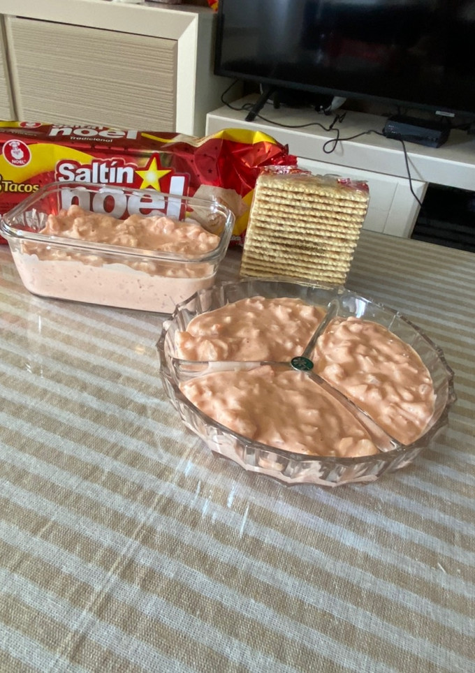 Una foto de Ceviche de camarones estilo colombiano