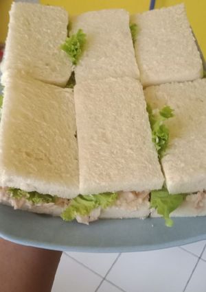 Foto resep Sandwich tuna mayo