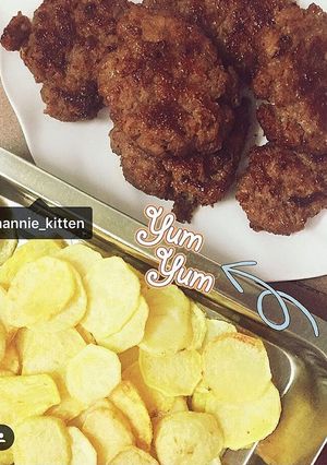 Hình của món Thịt Lợn Băm Chiên (Fried Minced Pork)🍴.