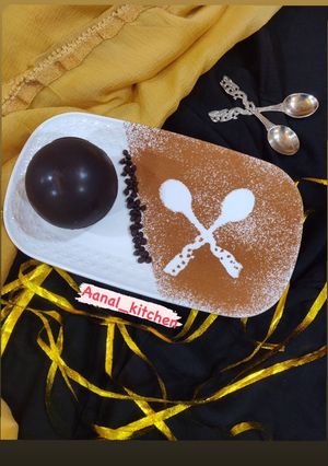 A picture of Chocolate magic ball.