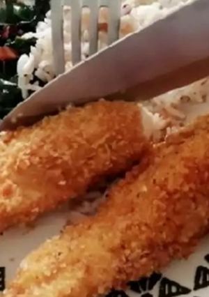 Une photo de Poulet croustillant