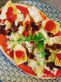 Une photo de Bruschetta aux légumes