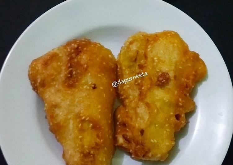 Cara Memasak Cepat Pisang kipas goreng ala thailand Lezat Mantap